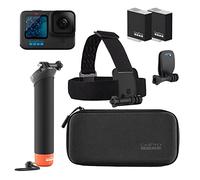 GoPro HERO11 Black Accessory Bundle - Includes Extra Enduro Battery (2 Total), The Handler (Floating Hand Grip), Headstrap + Quick Clip, and Carrying Case