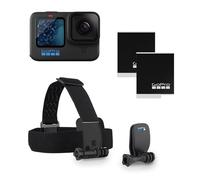 GoPro HERO11 Black Bundle - Includes HERO11 Black Camera, Head Strap + QuickClip, and Enduro Battery (2 Total)