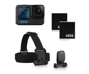 GoPro HERO11 Black Bundle - Includes HERO11 Black Camera, Head Strap + QuickClip, and Enduro Battery (2 Total)