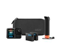 GoPro HERO13 Black Accessory Bundle - Includes The Handler (Floating Hand Grip), 2 Enduro Batteries, 2 Curved Adhesive Mounts, Carrying Case, and more