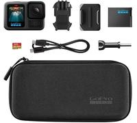 GoPro HERO13 Black Action Camera Speciality Bundle - Accessories Kit with Mounts, SIM Card Battery, Carry Case