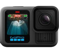 GoPro HERO13 Black Extended Power Bundle - Includes Dual Battery Charger, 3 Enduro Batteries, 64GB microSD Card, Curved Adhesive Mount, and Camera Case