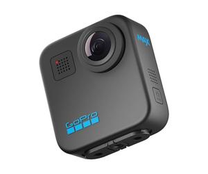 GoPro MAX - Waterproof 360 + Traditional Camera with Touch Screen Spherical 5.6K30 HD Video 16.6MP 360 Photos 1080p Live Streaming Stabilization