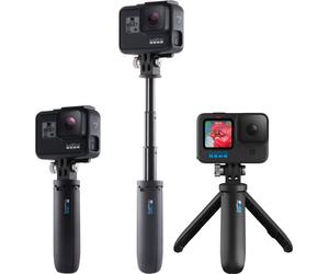 GoPro Shorty Mini Extention Pole and Tripod for Hero13 Black, Hero12 Black, Hero11 Black, Hero11 Mini, Hero10 Black Max, Black