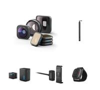 GoPro Ultimate Accessory Bundle HERO13 Black-HB Series Lens Collection,2.7m Extension Pole,Waterproof Shutter Remote,Contacto,2Enduro+Dual Battery Charger,Volta,Adhesive and Magnetic Latch Mount,Casey