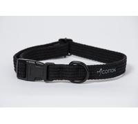 Gor Cotton Collar Small Black 1.5cm