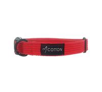 Gor Cotton Dog Collar - GorPets - Red - Size: Small