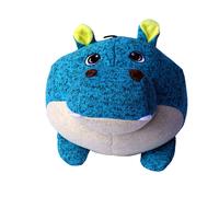 Gor Pets Hugs Softball Hippo (19cm) Blue