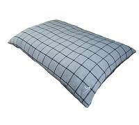 Gor Pets Camden Comfy Cushion Cover - Calming Cushion for Dog - Machine Washable - Comfy Sleep for Your Furry Friend Medium - (76x117cm) - Grey