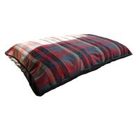 Gor Pets Camden Comfy Cushion Cover - Calming Cushion for Dog - Machine Washable - Comfy Sleep for Your Furry Friend Medium - (76x117cm) - Red
