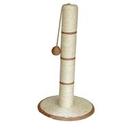 Gor Pets Cat Scratching Post Kitten Sisal Rope Scratcher Play Toy - Beige (62cm Tall)