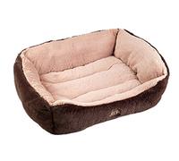 Gor Pets Dream Slumber Dog Bed Soft Comfortable Washable - 22-inch (Sandalwood)