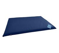 Gor Pets Essence Outdoor Crate Mat features luxurious sherpa fleece and a thick layer of bonded fiber - Small (46x61x5cm) Navy - Washable Dog Bed