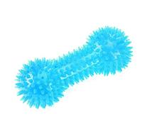 Gor Pets Flex Squeaky Dumbbell Dog Chew Toy Durable 15.5 cm , Assorted colour