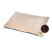 Gor Pets Nordic Crate Mat providing a perfect resting place for your pet - Large (61x91cm) Brown - Washable Dog Bed