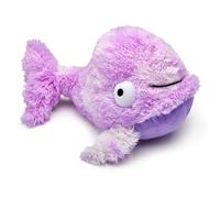 Gor Pets Plush Whale Crinkle Dog Toy - Soft & Cuddly Squeaky Toy for Puppies, Small, Medium, and Large Dogs - Durable & Safe Puppy Toy - Perfect for Snuggling & Interactive Play - Small, Purple
