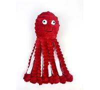 Gor Pets Reef Holiday Big Daddy Octopus (80cm) Red - Washable Dog Bed