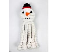 Gor Pets Reef Holiday Daddy Snowman (63cm) White - Washable Dog Bed