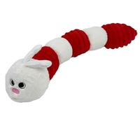 Gor Pets Reef Holiday Mommy Caterpillar (89cm) Red/White - Washable Dog Bed