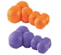 Gor Pets Rubber Dog Bone Toy Super Giggle Bone-Assorted colors