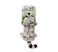 Gor Pets Soft Dog Toy Plush Wild Multi-Squeak Raccoon