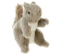 Gor Pets Soft Dog Toy Plush Wild Squirrel, Grey