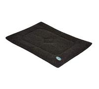 Gor Pets Washabe Sherpa Cage Mat for Dog Cat Crate, 61 x 91 cm, Black