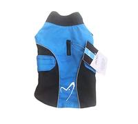 Gor Pets Wrapid Jacket its user-friendly design features adjustable hook and loop fastenings- 70cm (28") Blue - Water-Resistant Dog Coat