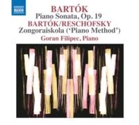 GORAN FILIPEC - BARTOK - PIANO SONATA OP 19 - CD - B4z