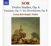 Krivokapic – SOR: Guitar Music Op. 6–9 – NAXOS