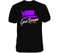 GORD Downie Tragically Hip Singer Tribute Legend Mens T Shirt Size M Black