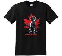 GORD Downie Tribute Tragically Hip Singer Forever Hip Black Tee Shirt Mens Round Neck Short Sleeves Cotton Bottoming T Shirt Fashion Tops Size XL