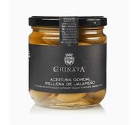 Gordal Olive Stuffed with Jalapeño - La Chinata (340 g)