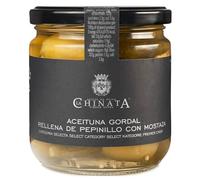 Gordal Stuffed Gherkin Olive with Mustard - La Chinata (340 g)