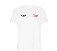 Gordon Banks Logo Men's T-Shirt - White / S