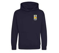 Gordon Banks World Cup Sticker Kids Hoodie - Navy / 5-6 years