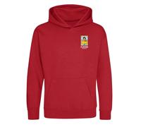 Gordon Banks World Cup Sticker Kids Hoodie - Red / 12-13 years
