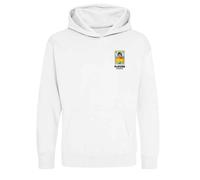 Gordon Banks World Cup Sticker Kids Hoodie - White / 5-6 years