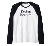 Gordon Bennett - Funny British saying - Trying not to swear Raglan Baseball Tee