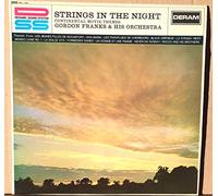 Gordon Franks - Deram SML 706 - Gordon Franks & His Orchestra - Strings in the Night : La Dolce Vita, Young girls of Rocheforf, Carnival from black Orpheus, Les Parapluies de Cherbourg, Un homme et une femme, Never on sunday, Viva Maria, Jeux interdits, Mondo cane, Rififi, La strada, Rocco and his brothers - Disque Vinyle LP 33t (et non CD).