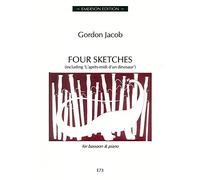 Gordon Jacob: 4 Sketches for Bassoon and Piano, Emerson Edition E73