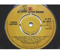Gordon Lightfoot - Gordon Lightfoot If You Could Read My Mind/Poor Little Allison 7" Reprise RS20974 EX 1970