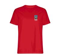 Gordon McQueen World Cup Sticker Men's T-Shirt - Red / 3XL