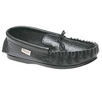 GORDON ' MOCCASIN SLIPPER - Black - size M12