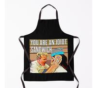 Gordon Ramsay Idiot Sandwich Grill Aprons for Kitchen BBQ Chef