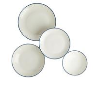 Royal Doulton Exclusively for Gordon Ramsay Maze 16P Set Denim Line, Blue