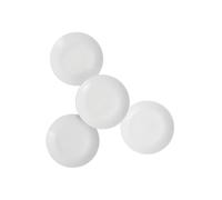 Gordon Ramsay Maze White Dinner Plates 28cm - Set of 4 Royal Doulton White One Size