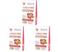 Gordon Rhodes' Gourmet Roast Chestnut and Spiced Cranberry Stuffing Mix is Gluten Free and Easy to Prepare to Enhance Meat, Fish and Vegetable Dishes. Vegan Approved (1 x 125gm) (Pack of 3)
