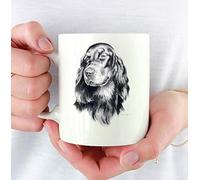 Gordon Setter Dog Art Drinking Cup Unique Coffee Mug Durable Tea Cup Fun Gifts for Birthdays Christmas Anniversary Celebration 330Ml
