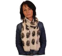 Gordon Setter scarf with dogs on Hand Printed in the UK - Gordon Setter gifts for women